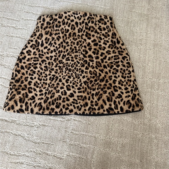 Zara Leopard Print Mini Skirt - Picture 4 of 5